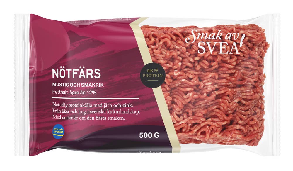 Smak av Svea Nötfärs 12%