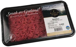 Smak av Gotland Nötfärs 12% 500g Smak av Gotland