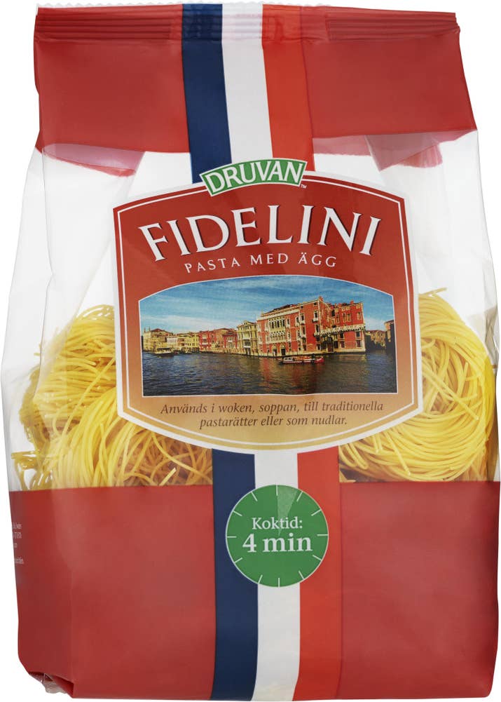 Druvan Fidelini för soppa Druvan
