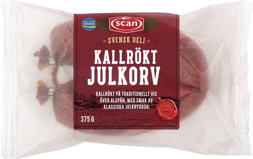 Scan Kallrökt Julkorv