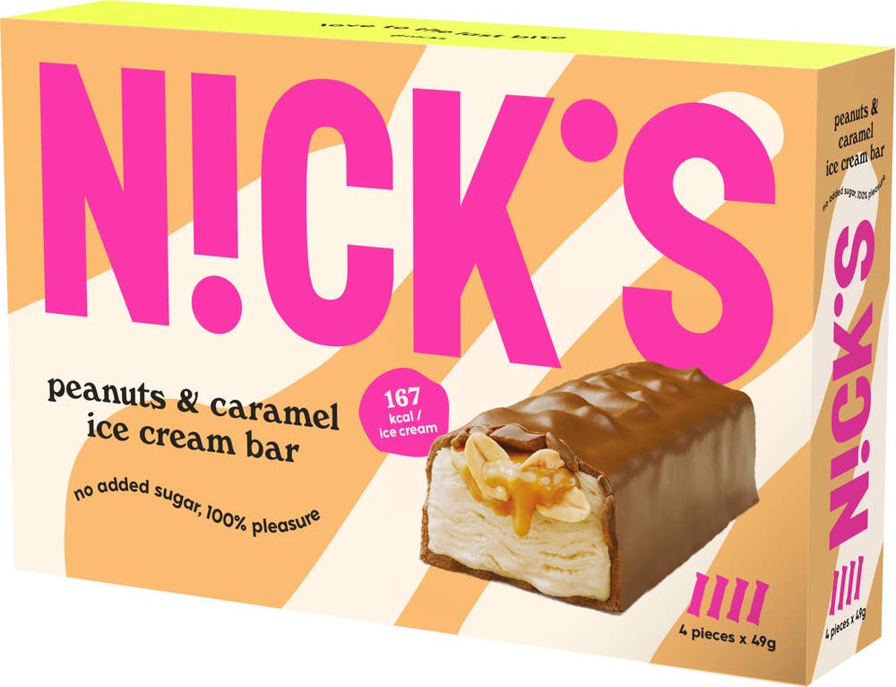 Nick's Glassbar Peanuts & Caramel