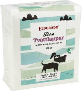 Eldorado Tvättlappar Torra