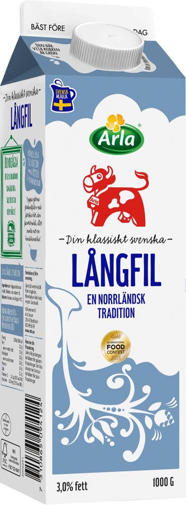 Arla Ko® Långfil 3% Arla