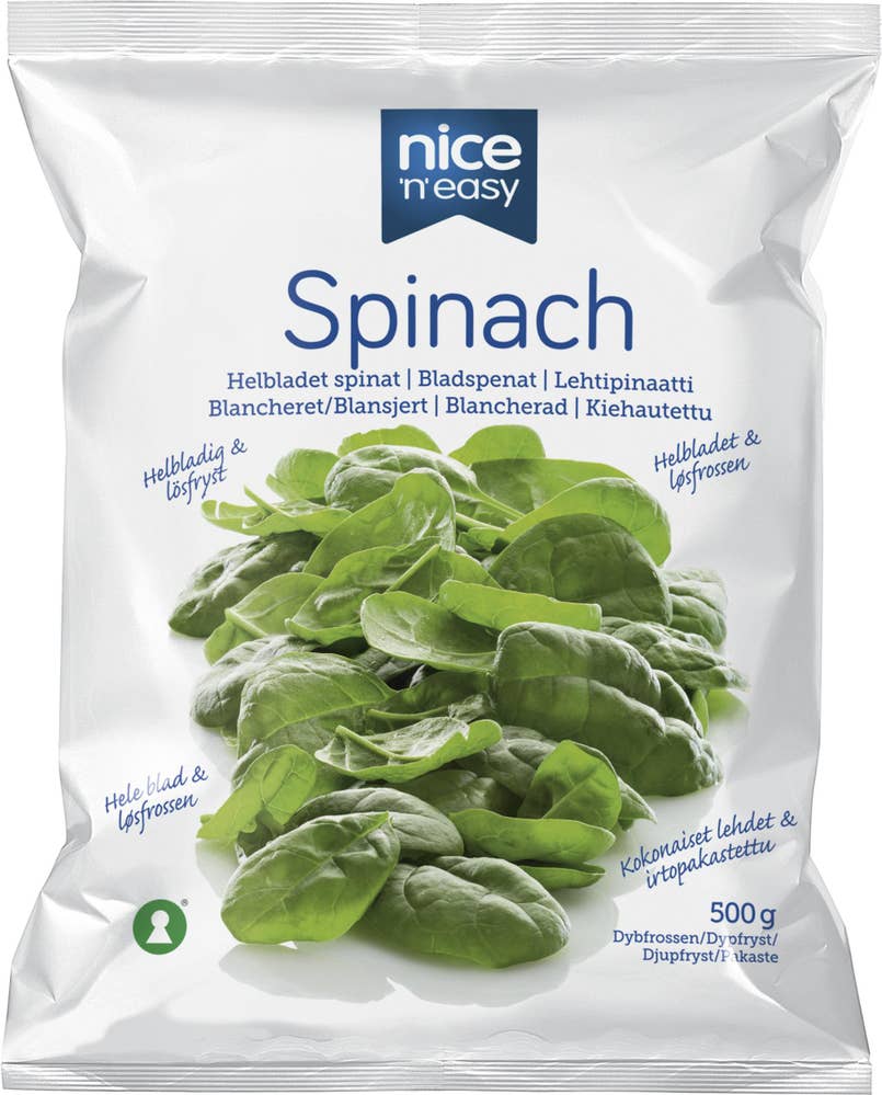 Nice N Easy Bladspenat Fryst Nice'n Easy
