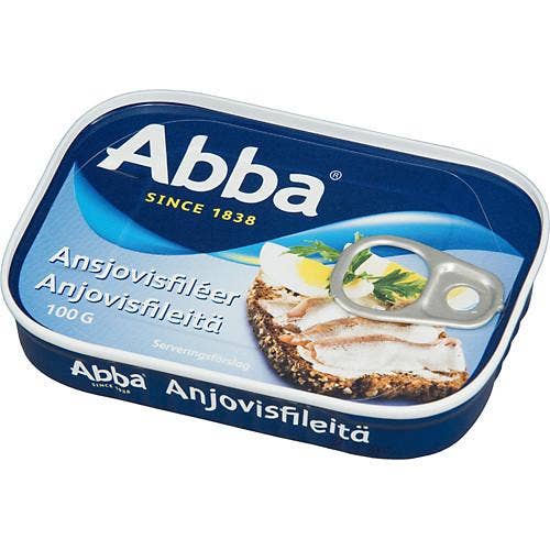 Ej sorterad Ansjovisfiléer Abba
