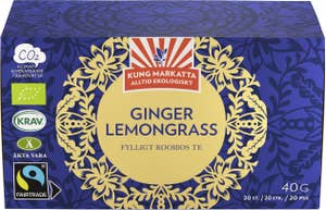 Kung Markatta Te Rooibos Ingefära&Citrongräs KRAV Fairtrade