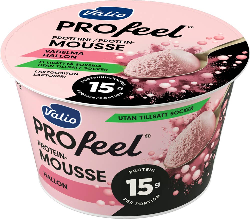 Valio PROfeel Proteinmousse Hallon