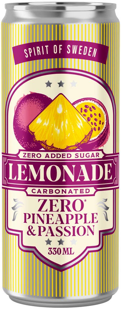 Spirit of Sweden Lemonade Pineapple & Passion