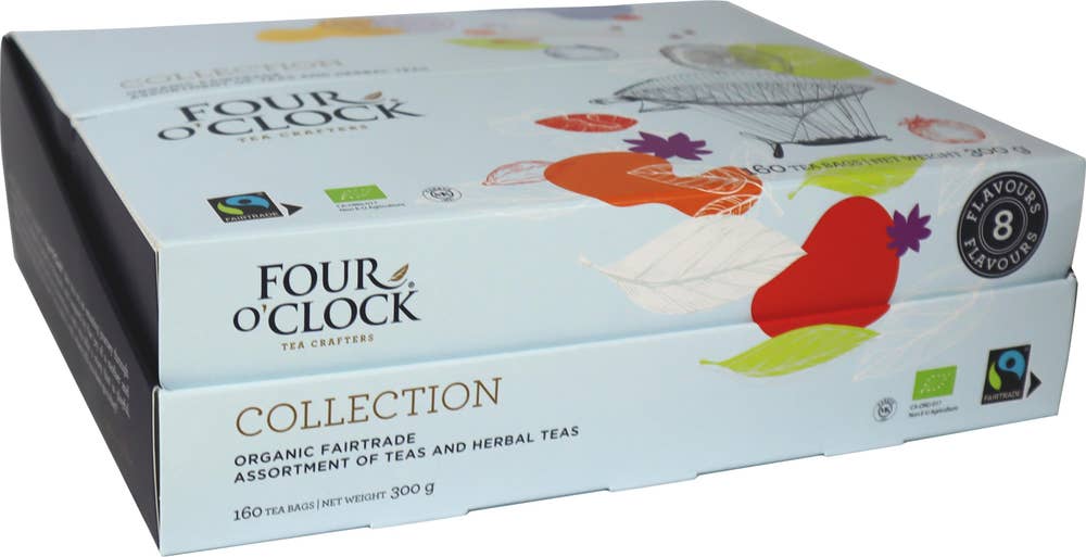 Four O'Clock Te Sortimentsask EKO/Fairtrade 8x20-p