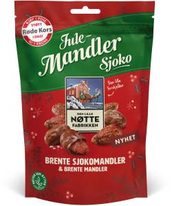 Den Lille Nøttefabrikken Brända Mandlar med Choklad