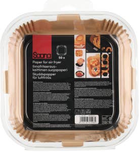 SAANA Fyrkantiga Pappersfilter till Airfryer