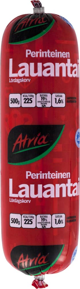 Ej sorterad Lördagskorv Atria