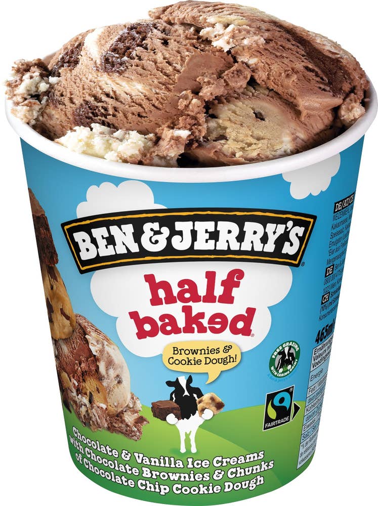 Ben & Jerry's Glass Half Baked Fairtrade