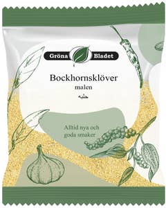 Gröna Bladet Bockhornsklöver Malen