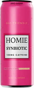 HOMIE Synbiotic Strawberry Lemonade Zero Sugar