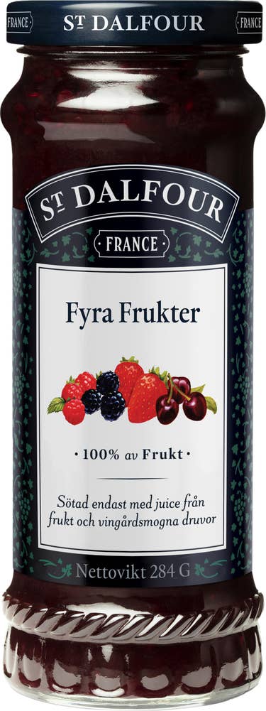 St. Dalfour Marmelad Fyra Frukter