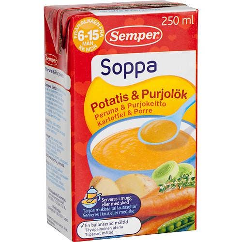 Semper Soppa Potatis & Purjolök