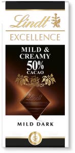 Lindt Excellence Mild & Ceamy 50%