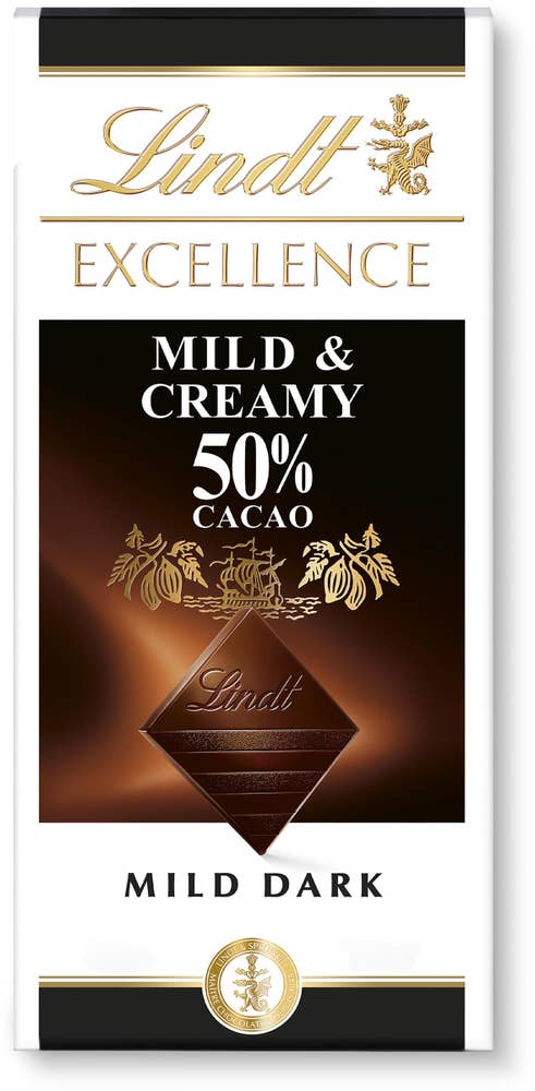 Lindt Excellence Mild & Ceamy 50%