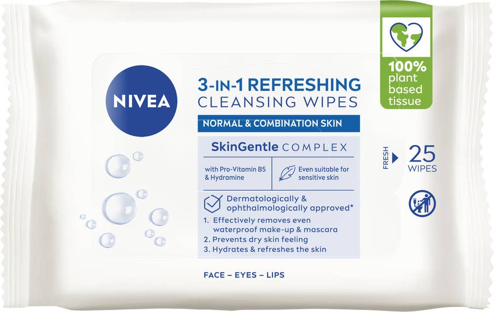 NIVEA Rengöringsservetter Normal Hud