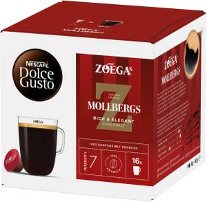 Dolce Gusto Zoegas Mollbergs 7 Kaffekapslar
