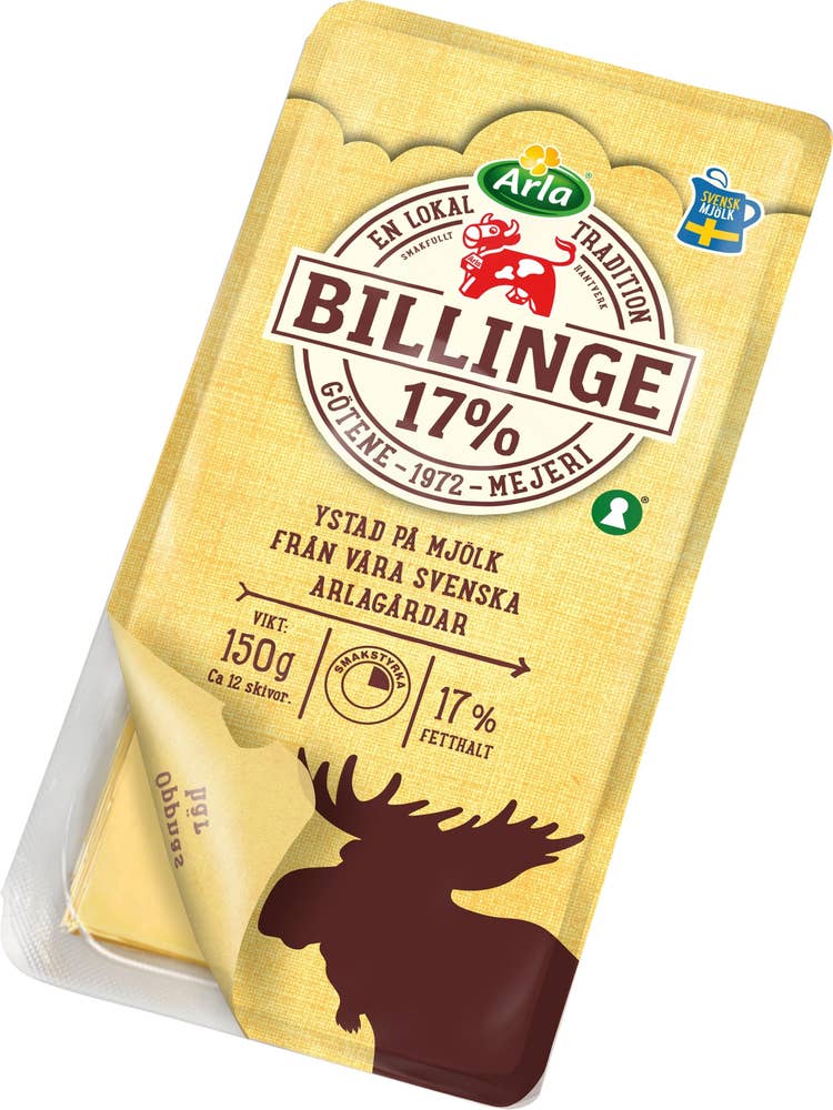 Arla Ko® Billinge Skivad 17% Arla