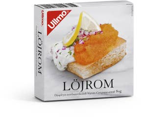 Ullmo Nordamerikansk Löjrom Fryst