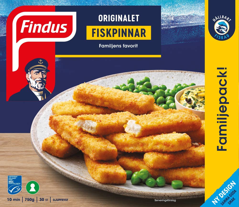 Findus Fiskpinnar Frysta MSC 30-p
