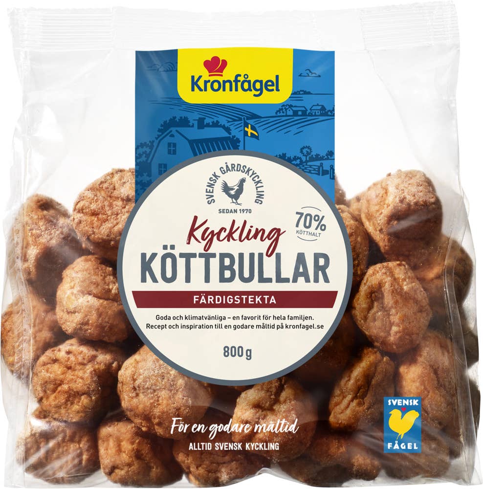 Kronfågel Kycklingköttbullar