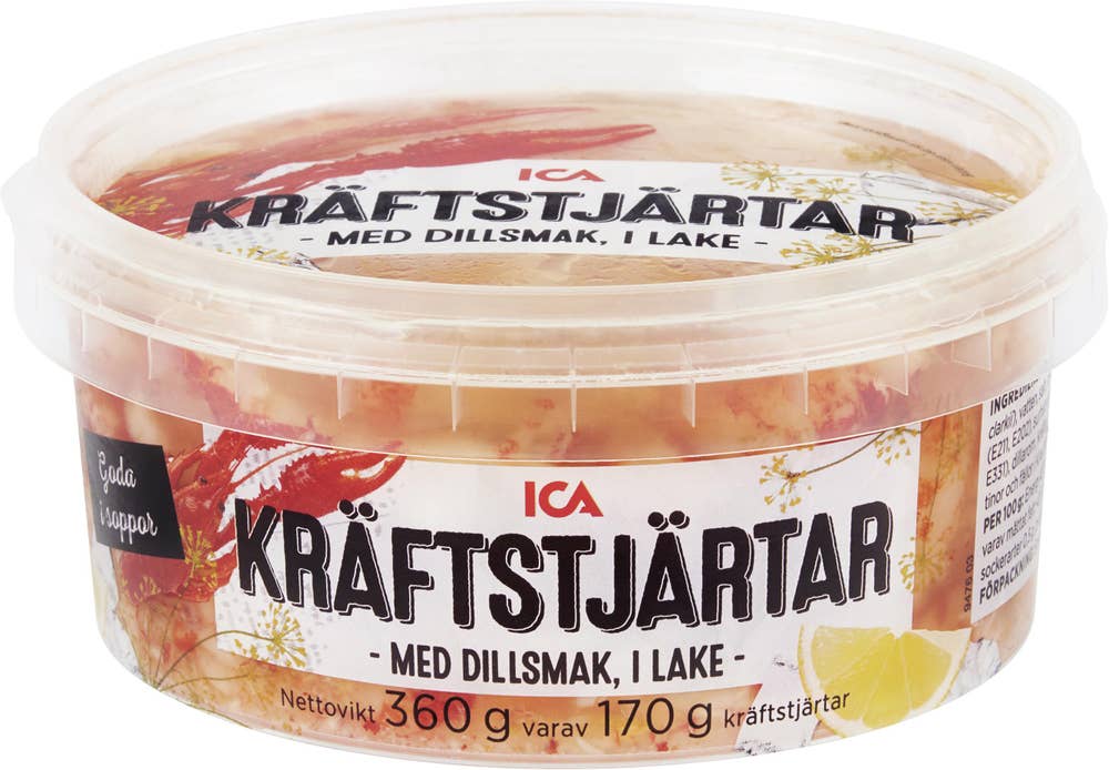 Ej sorterad Kräftstjärtar i Lake Dillsmak Ica
