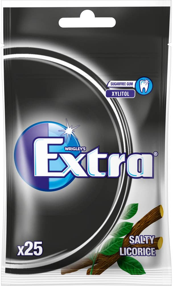 Extra Salty Licorice Sockerfri 25-p