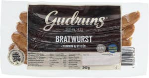 Gudruns Bratwurst Smal