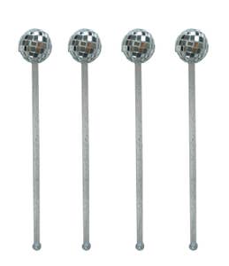 Hedlundgruppen Drinkpinne Discokula Silver 19cm