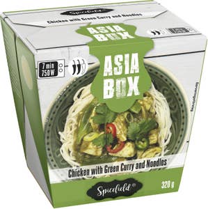 Spicefield Thaikub Grön Curry Fryst