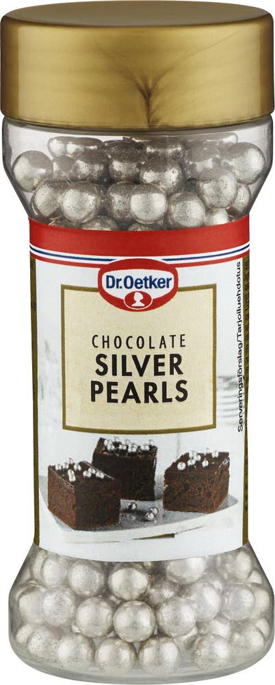 Dr. Oetker Silverpärlor Choklad Dr Oetker