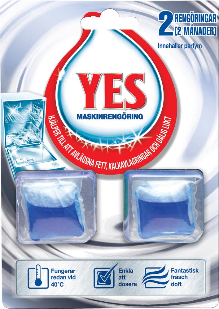 Yes Power Clean Maskinrengöring 2-p YES