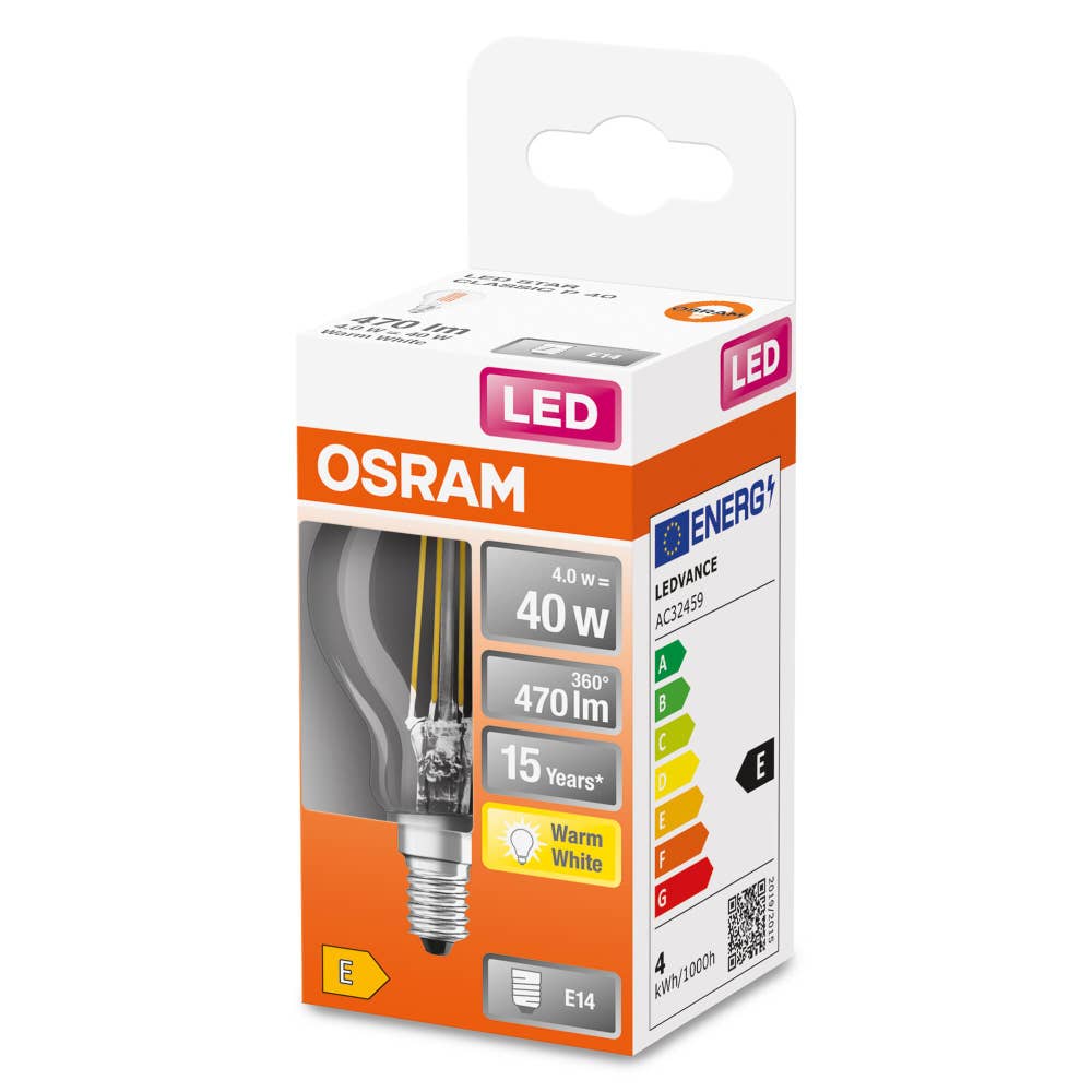 Osram Klotlampa LED 40W E14