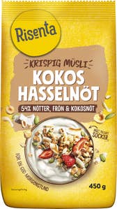 Risenta Krispig Müsli Kokos Hasselnöt