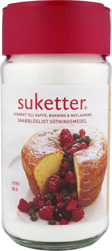 Ej sorterad Sötningsmedel strö Suketter