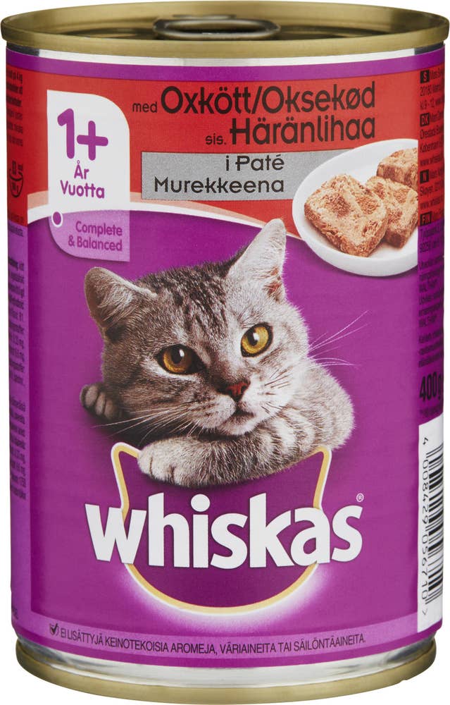 Whiskas Kattmat Oxkött Whiskas