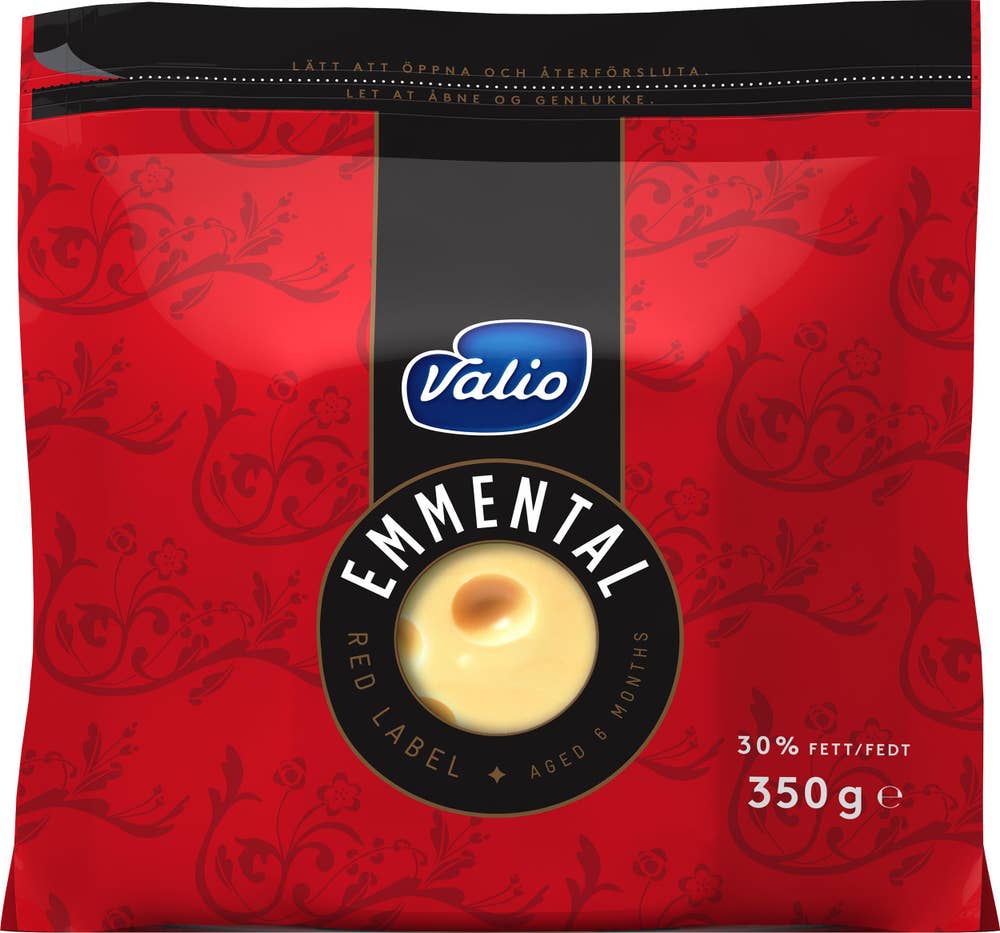 Valio Emmentalerost 6M 30%