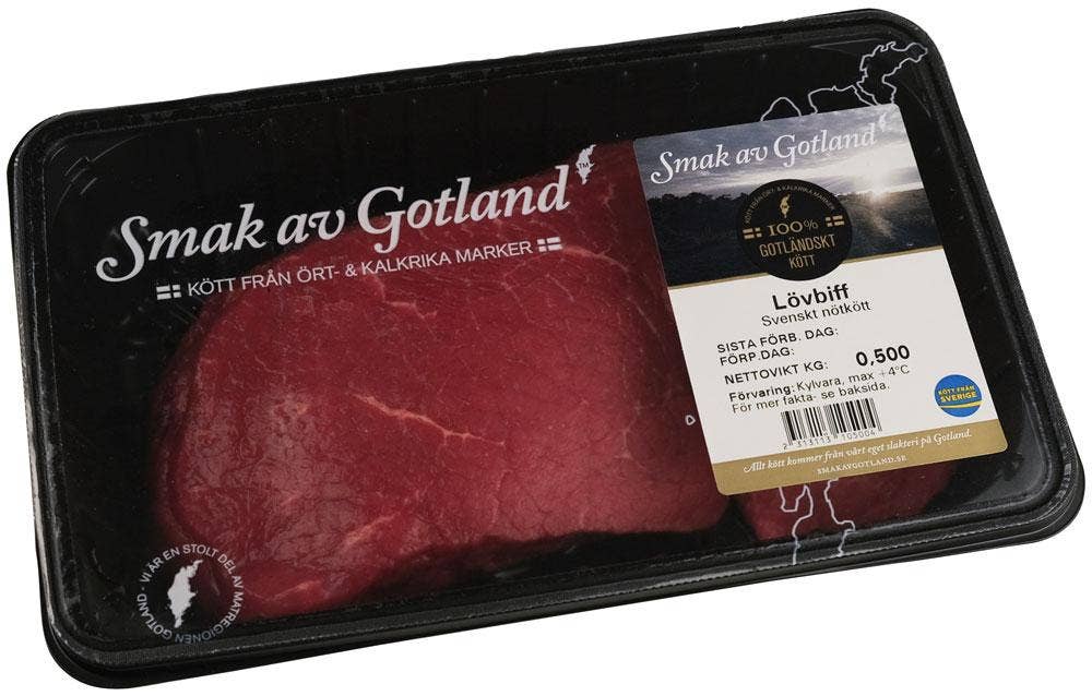 Smak av Gotland Lövbiff Skivad
