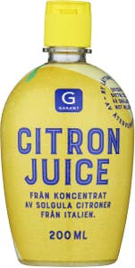 Citronjuice från Koncentrat