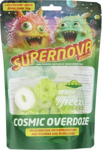 Supernova Freeze Frystorkat Godis Äppelringar