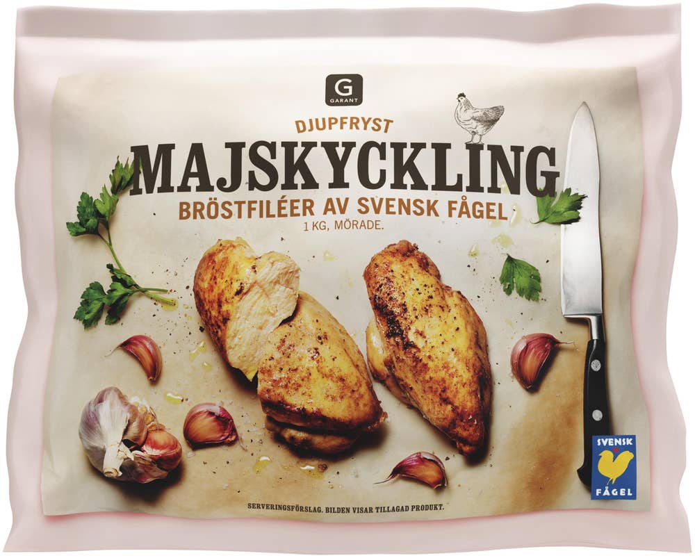 Garant Majskyckling File Fryst