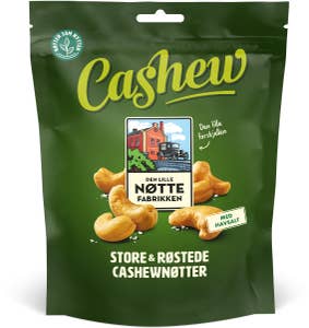 Den Lille Nøttefabrikken Cashewnötter Rostade & Saltade