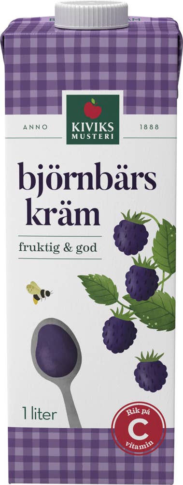 Kiviks Björnbärskräm 1L Kiviks