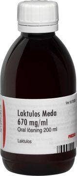Laktulos Meda 670 mg/ml, Laktulos, oral lösning,