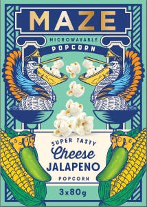 MAZE Micropopcorn Jalapeno 3x80g