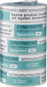 Zyn Spearmint Slim Strong Stock
